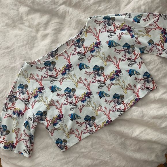 & Other Stories Tops - & Other Stories Seashell Top - Size 6